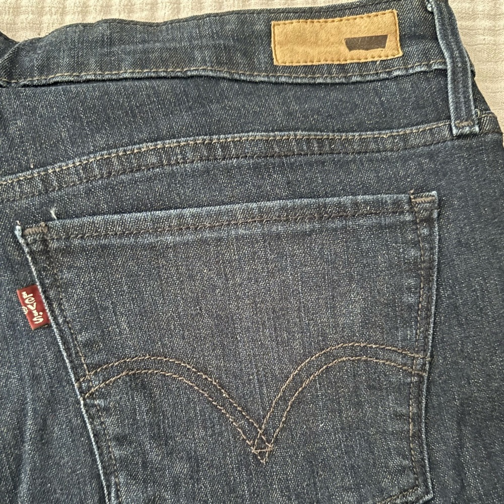 Levi's Blue Classic Straight Jeans